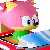 A excellent Amy Sprite by Julio, ripped straight from Sonic R, this is a 3D, 16 way Amy Car! Well done for such a hard thing to do.