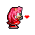 Some new animations for Manicteams Amy sprites, thanks to Ninja. Included is a JSR Waiting animation, a Kiss, and ice cream animation.