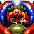 A small, but good Eggmobile from Chaotix, by Yuski. It's from Botanic base, but oddly looks weird with his head during moving. I think yuski did a switch-a-roo with half of him :)