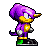 The first is a Neo Sonic 3 version of Espio, with a black outline, and a new Sonic Adventure style running animation.