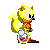 A collection of Chaotix sprites. Ray is pixel made.