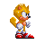 Using a Sonic 3 sprite, Julian has created a nice, fluent Ray, with many animations, including new ones. Nice work.