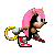 an ok Super Mighty Sprite by Louie Echidna. Mightys Shell shines all nice and pink (like Super Knuckles does, as he's red) 