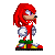 A new Knuckles sprite by Flamez. Includes a lighter, SA2 knuckles red, longer legs, and smaller snout.