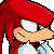 A very good Knuckles Anime Sprite from the Screen Saver. it has heaps of animation.