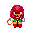 Yes, another Knux Crackers sprite, but wait! This sprite uses a Sonic sprite which has all the original animation, how 'bout that? created by Matrixx