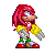 a Knuckles which is made to look like it from SA with his Digging Gloves. very good. 