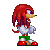 An excellent Knuckles sprite by Nate. Looks like it was ripped straight from Sonic Adventure 2!