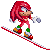 a cool edited Knuckles/Sonic to mkae him look like he's on a snowboard! made by matrixx
