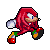 Neo Sonic 3 version of Knuckles.