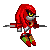 A pretty cool Metal Knux. Looks a bit like the Metal Sonic from Sonic CD, but as knux.