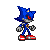 A nice Metal Sonic sprite by TallGeesellll. Well edited, but lacking a bit in frames. Sonic CD-style version.