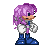 A new Julie-su sprite thanks to J-Star. This one is very accurate looking, and quite well shaded. She looks a little too purple though, and the boots seem off colour.