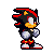 A new Shadow Sprite by Ninja. Using Manic Lightspeeds Sonic sprite, he has created a cell shaded Shadow, with skating animation.