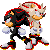 Using Rabidknux's Sonic sprite, he has created an excellent looking Shadow and Hyper Shadow sprite. Including many new animations, such as a nice skating animation.