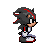 A great Shadow Crackers sprite by Donnyku. Using Blues' Sonic Crackers sprite, Donny has upturned his quills and completely recoloured him. No skating animation though.