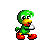 A recoloured Bin sprite from Dynamite Dux, very good!