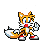 Tails sprite from Sonic Advance