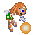 The great Tikal sprite by Zhan D'Vega in sheet form.
