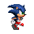 A new sprite by Diablehead. using various bits of other Sonic sprites, and his own, Diablohead has created a nice sonic sprite. his head seems a bit big though