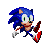 An excellent Sonic sprite. It has been Adventureized from it's original Sonic 1 style.