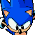 Sonic from the Sonic Screen Saver, and has quite a lot of animation. 