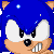 The second is also from Sonic Arcade BETA, it's Sonic from the startup title.with all it's animations, plus a new standing animation.