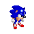 The first is brilliant, getting almost every single animation of the normal play Sonic sprites. Huge amounts of animation are included, such as running, walking, and waiting. All it's missing is some once only sprites, and the getting hit spin.