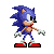 A cool Sonic sprite which is edited from Sonic 1, It has a different Stand and Jump animation, and much more animation added to the walkng animation, to look more fluid.