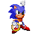 This Sonic sprite, made by Blues, has every animation for Sonic from the Crackers game. very good.