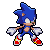 The new Neo Sonic sprite, with new animations.