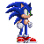 A new Sonic Adventure 2 looking Sonic sprite by Showoffboy. Made to go with his Shadow Hedgehog sprite,  It looks really good too, nice and tall, and well animated.