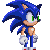 An absolutely superb sprite by Showoffboy. Completely mouse-drawn, this sprite is really detailed in looks, and looks exactly like Sonic in SA2. Includes alot of animation. Great work!