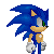 A nice photoshop-repaint of Showoff's Sonic sprite.