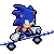 New animations for the above sprite by The man without pants. Now Sonic does a flip, Japan Air. Original by Ninja.