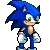 A great looking Sonic sprite by Sotronic. Using Pixelsmiths sprite as a onlook model, he has created this sprite, with quite a few animations.