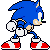 a cool looking SA Sonic, it's from a waiting sequence from Sonic pocket Adventure. 