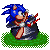 Sonic Spinball Sonic. Also includes the Barrel swim and Grab Emerald moves. 