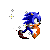 A excellent Sonic Sprite from Triple Trouble, has basically every animation, includes spindash and that super speed thing. 