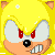 A nice Super Sonic, made from a Sonic Arcade intro sprite. it inlcudes transforming and floating animations, and looks darn cool. 