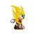 A New Sprite by Blues. This is a Super Sonic Based on Sonic from Triple Trouble, and turns out quite well. 