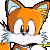 A very good Tails sprite from the Sonic Screen Saver! has heaps of animation, and looks cool in general. He has a makeshift ring in his arm as well.