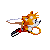 A Small Animation, but a good one, its a Crackers Tails sprite of him flying! 