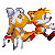 The first is a seperate collection of every Tails sprite you can find in Sonic 3 & Knuckles. The second is the Tails crackers sprite, but he is now in his entire "Grab something" state.