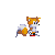 A Tails from the Sonic 3 2 player mode, very small. 