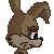 A really cool Sprite by Red XVI, A very well done Bunnie sprite! it has heaps if animation, and looks just like the one from the cartoon.