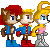 A large collection of SatAM Sprites, created by CPC Games. This library includes a Sally Acorn sprite (originally by Icedragon, but taller), A Bunnie Rabbot sprite, and Antione D'Coolette sprite, various King Max Acorn sprites, Jules Hedgehog and unrobotisized Uncle Chuck, and lastly a king guard. All are a welcome edition and work well with each other. well done.